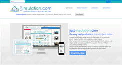 Desktop Screenshot of just-insulation.com
